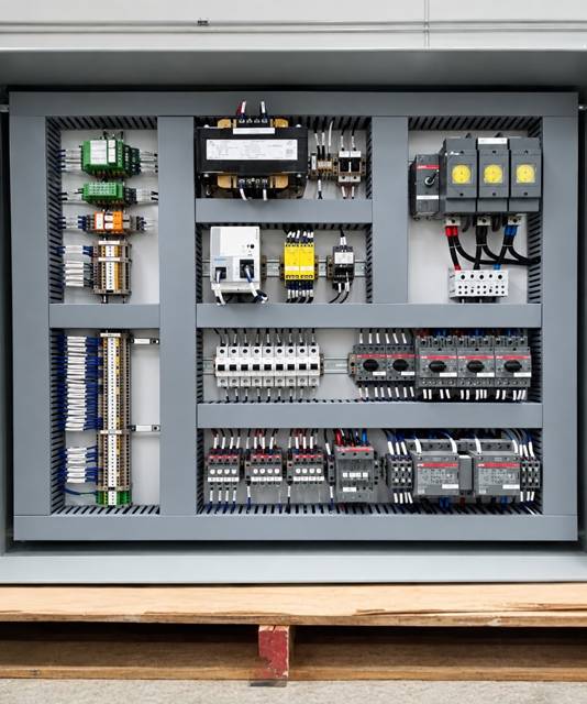 Fabricated ABB VFD control panel